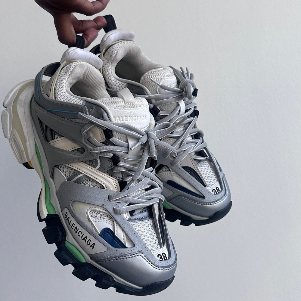 Balenciaga Multi-Color Trainer Sneakers